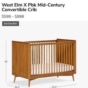 West elm Crib